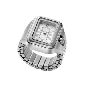 mens silver metal watch