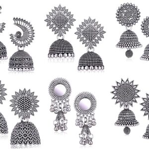 silver earrings for women